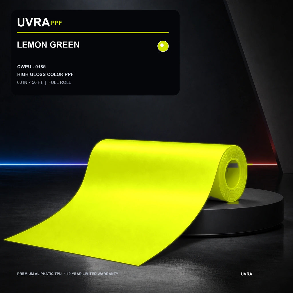 Lemon Green PPF 60 in × 50 ft full roll