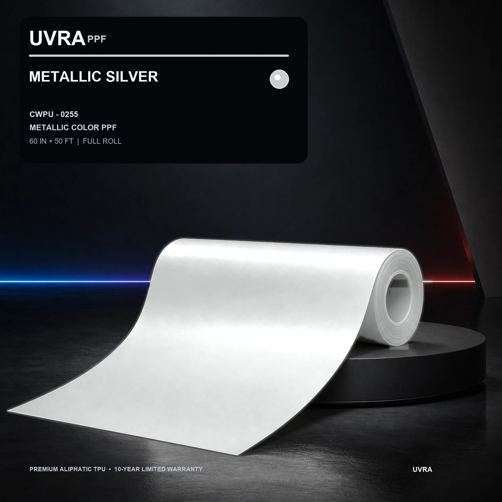 Metallic Silver PPF 60 in × 50 ft full roll