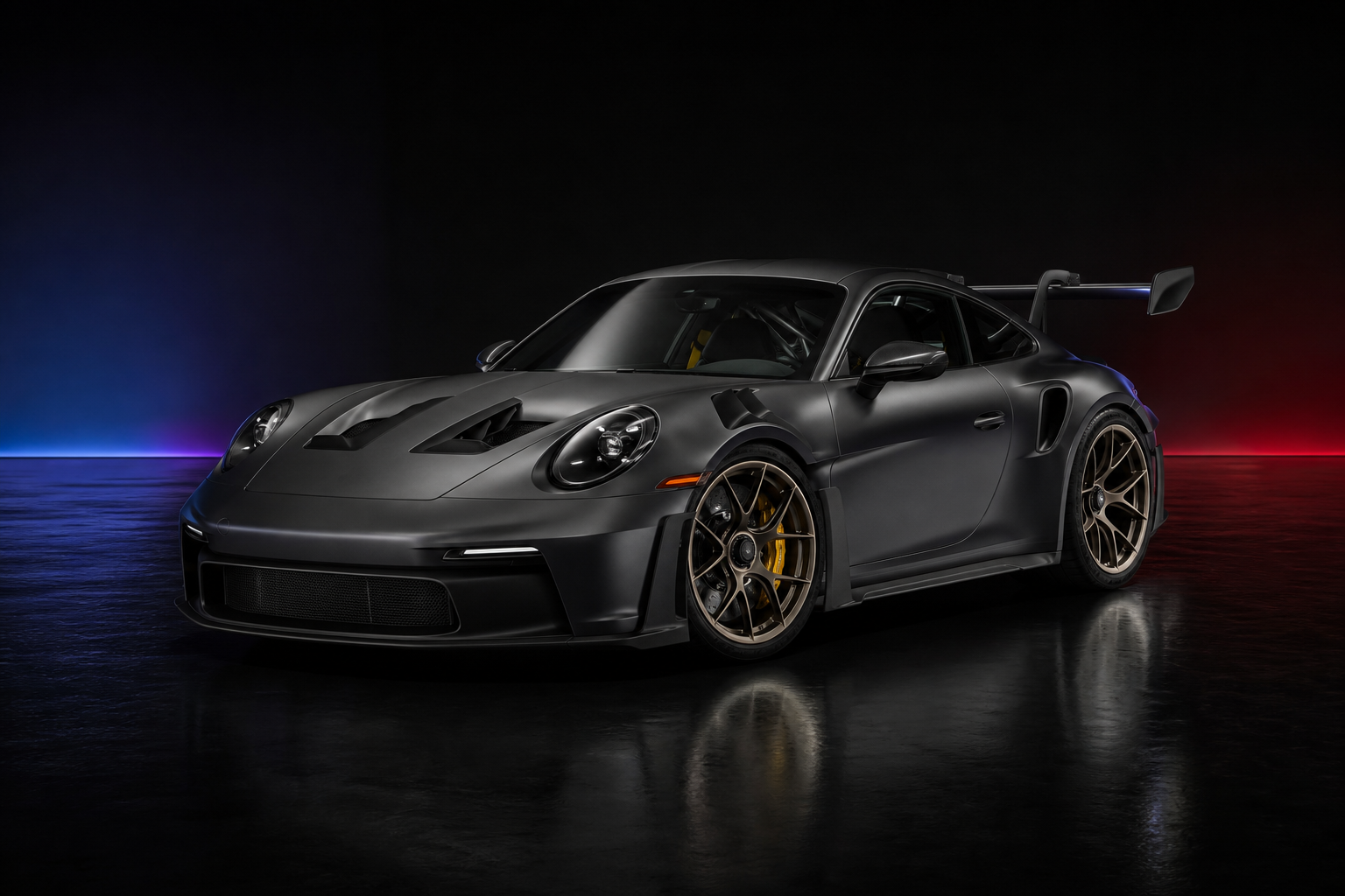 Matte PPF on Porsche 911 GT3 RS