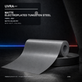 Matte Electroplated Tungsten Steel PPF 60 in × 50 ft full roll